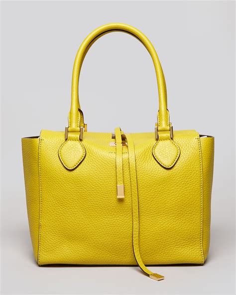 Michael Kors yellow tote bag